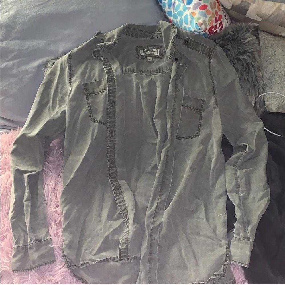 Army Green Express Flannel